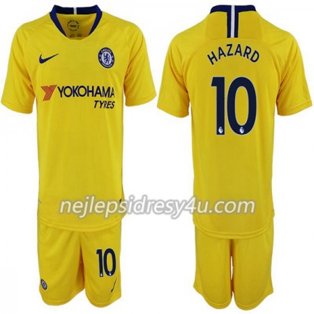 Fotbalový Dres Chelsea Hazard 10 Dětské Venkovní 2018/19